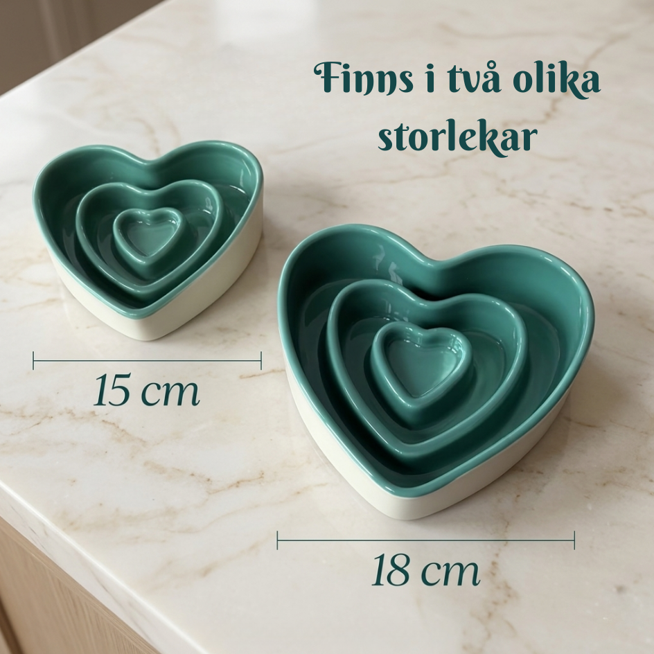 Slow feeder - Hjärta